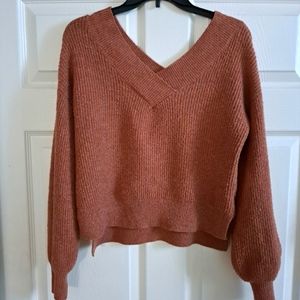 Cropped sweater